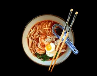 Home-cooked Prawn Mee Goreng by Auntie Mei Ling in Bedok, Singapore